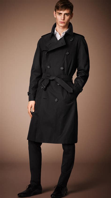 burberry coat men long